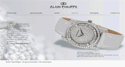 Desktop Screenshot of alainphilippe.com